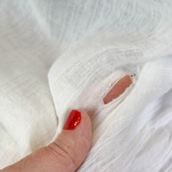 Spiaggia Dolce Cover Up Top Beaded Sequin Beach Resort Summer Size M - Picture 5 of 6